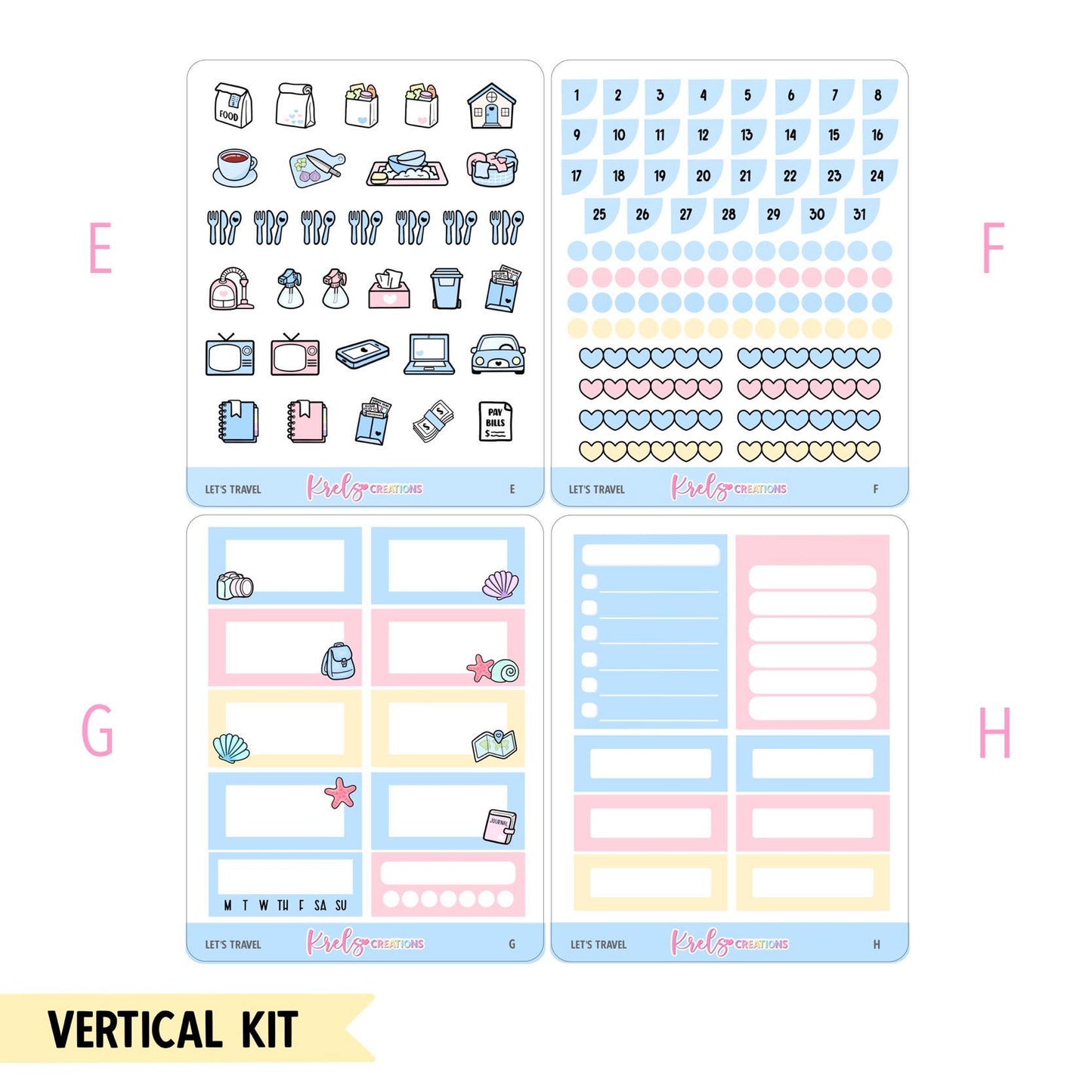 Let's Travel | Choose a kit
