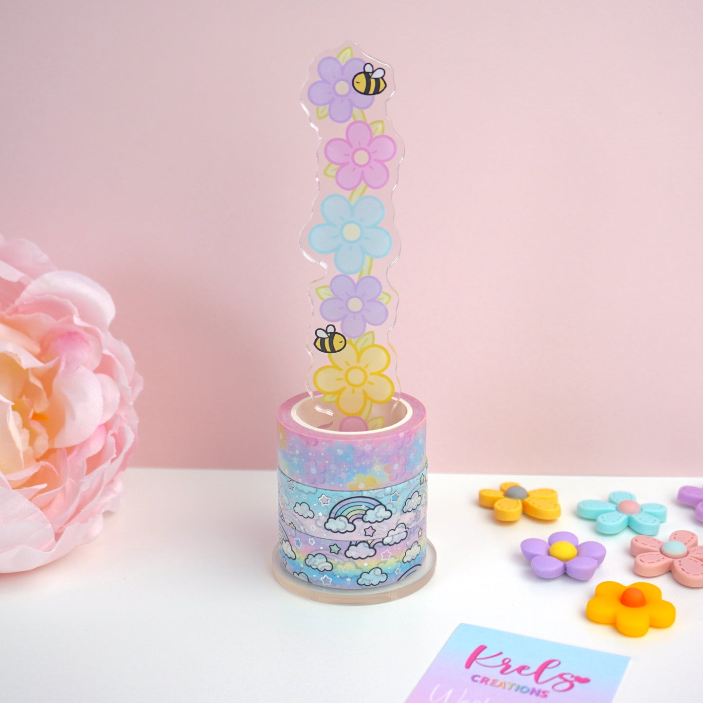 Acrylic Washi Stand | Blooms