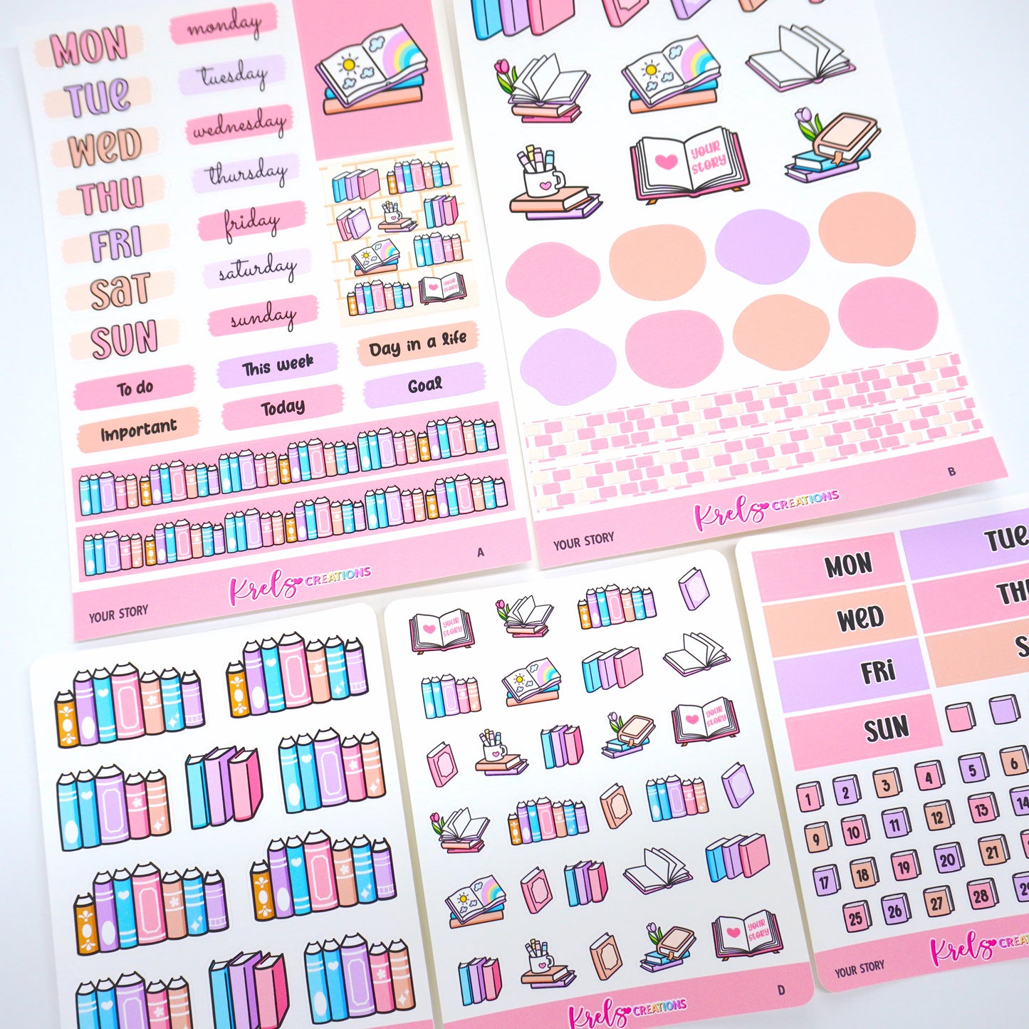 Your story | Journaling sticker
