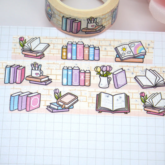 Your story | Silver foil | 15mm washi tape