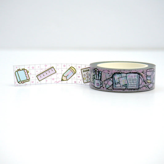 Planner love 2 | Clear | 15mm washi tape | Limited edition