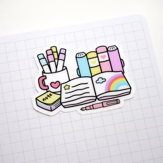 Planners vinyl die-cut sticker