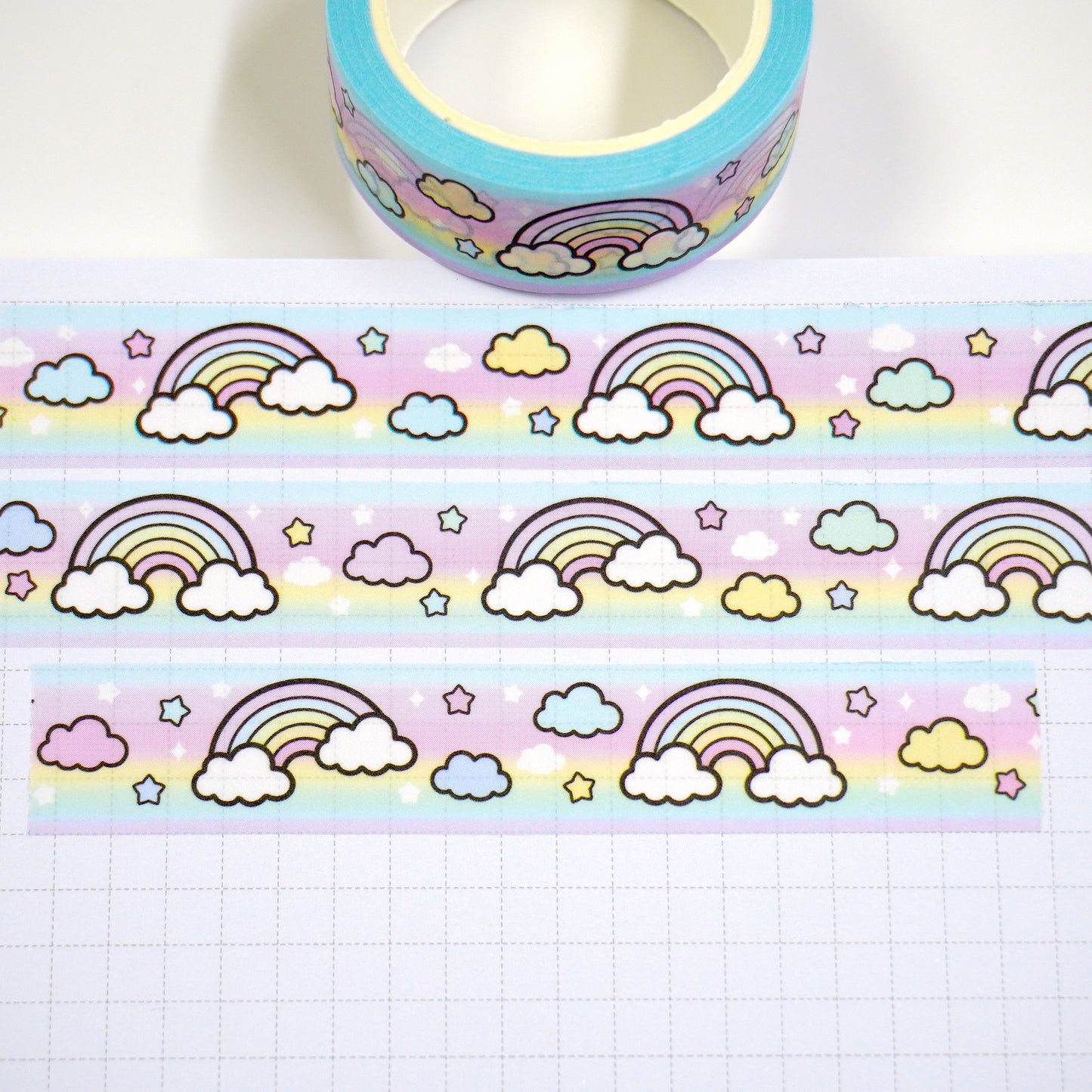 Rainbow -rainbow 2.0 | 15mm washi tape