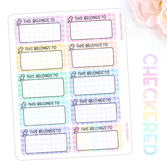 S088 | This belongs to | PICK YOUR COLOR