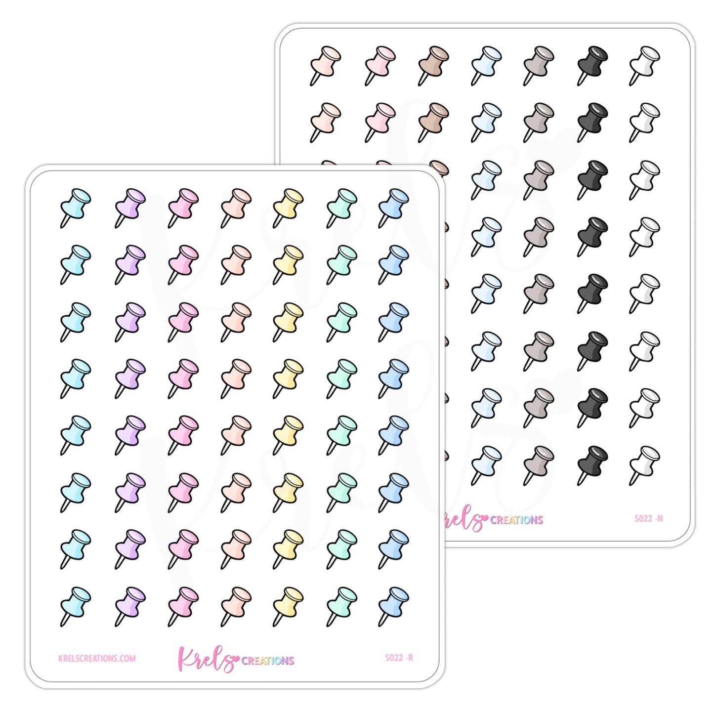 S022 | Pin Board Stickers