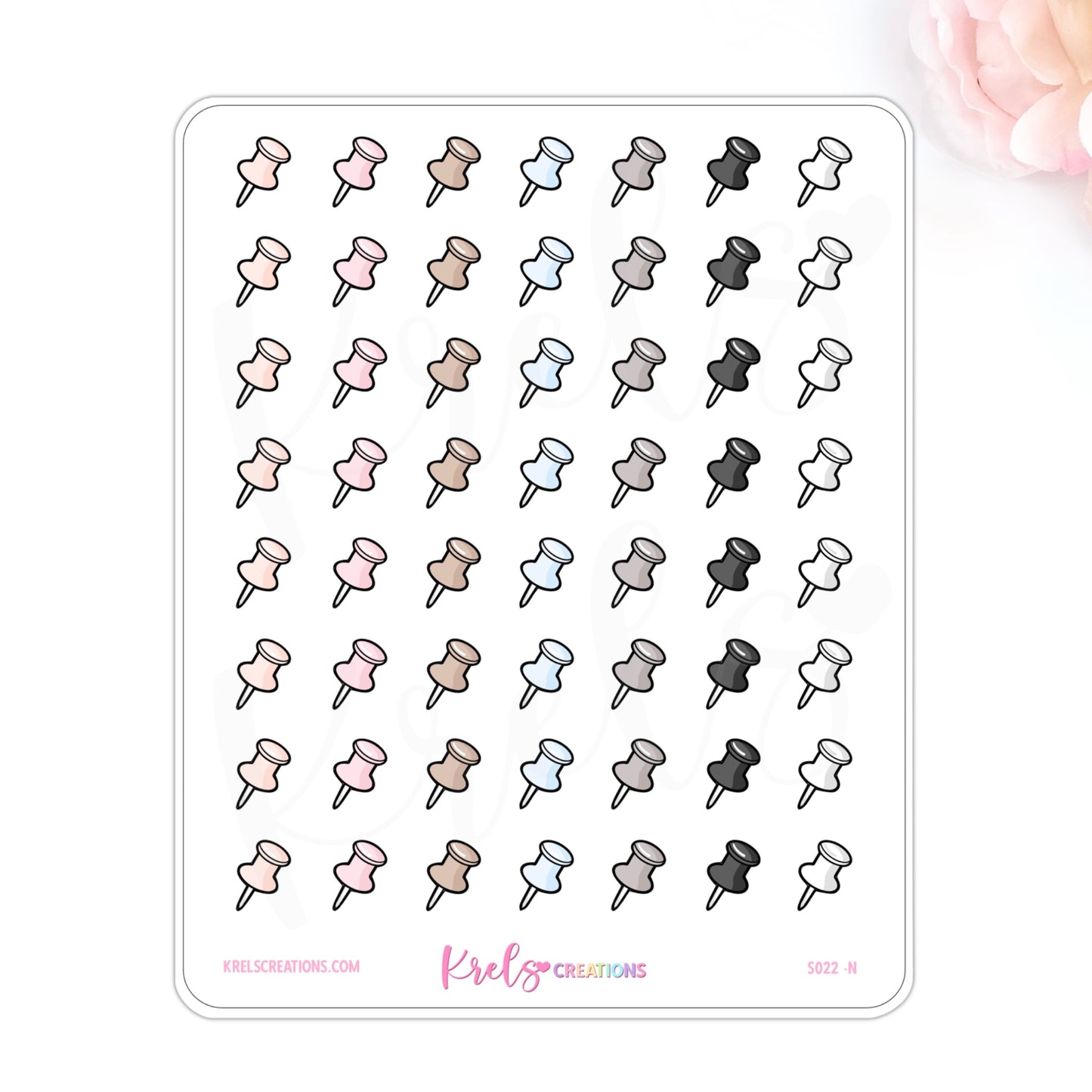 S022 | Pin Board Stickers