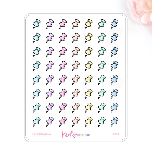 S022 | Pin Board Stickers