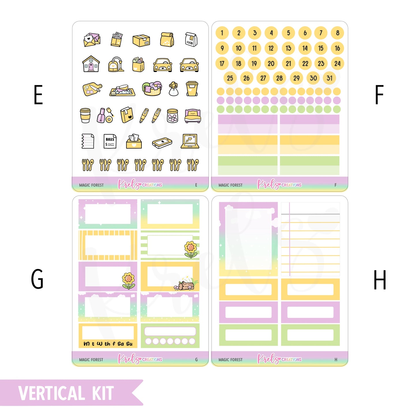 Magic Forest "Fall" | Choose a kit