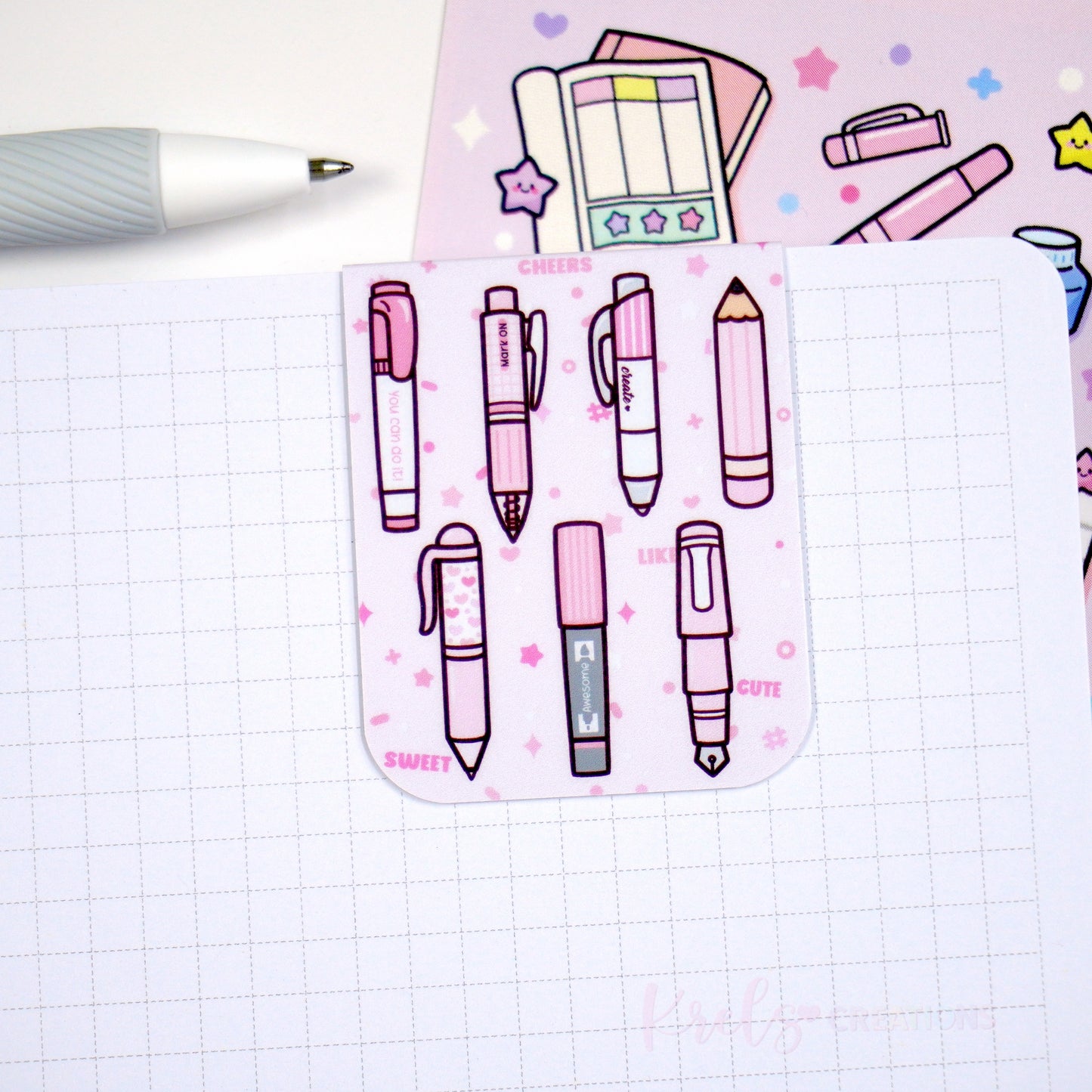 Magnetic bookmarks