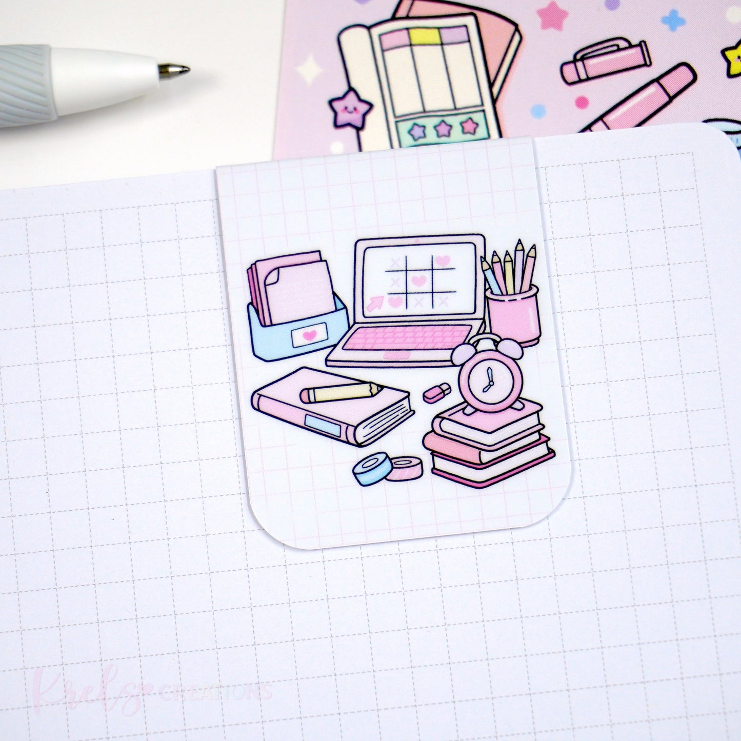 Magnetic bookmarks