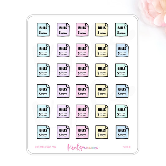 S019 | Bills Stickers