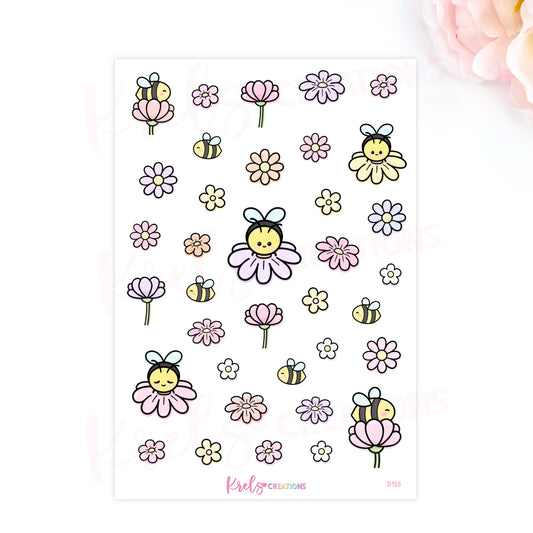 D155 | Bee blossoms