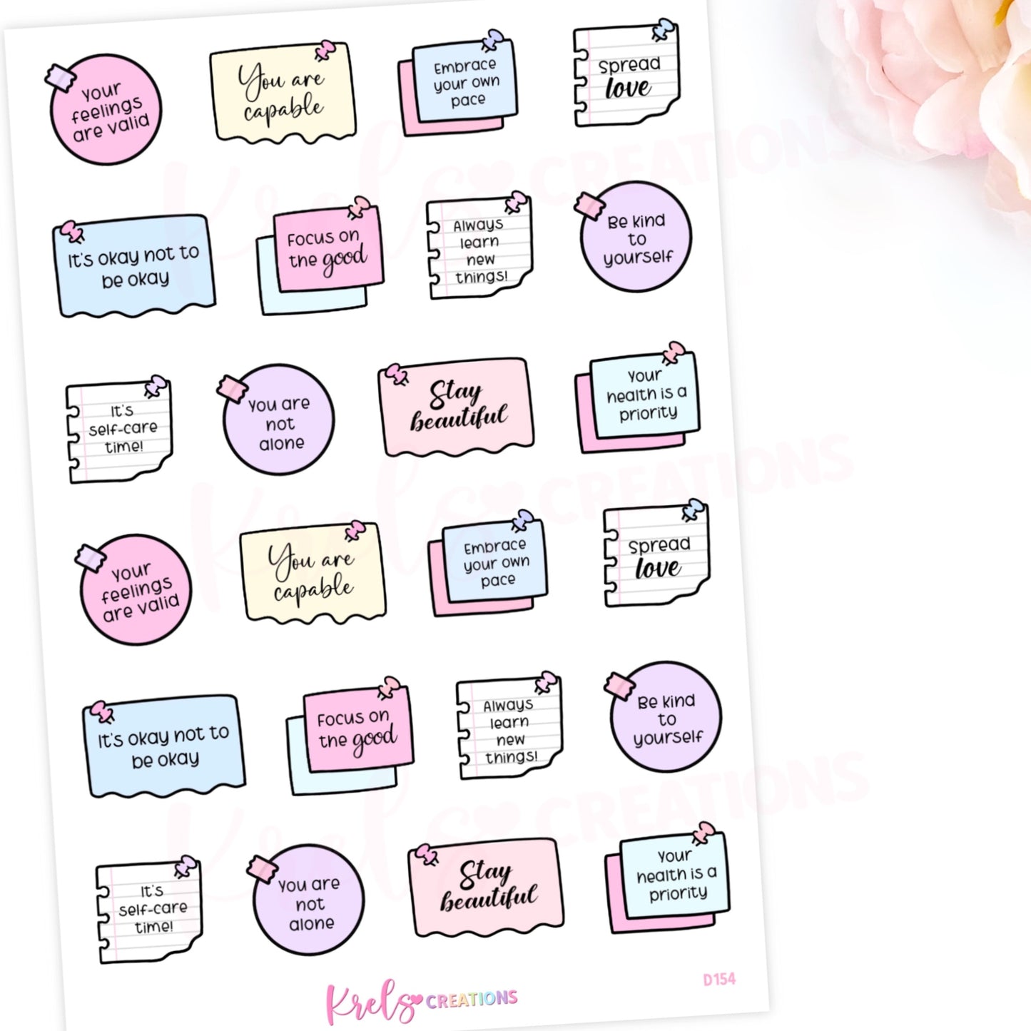 D154 | Note to self