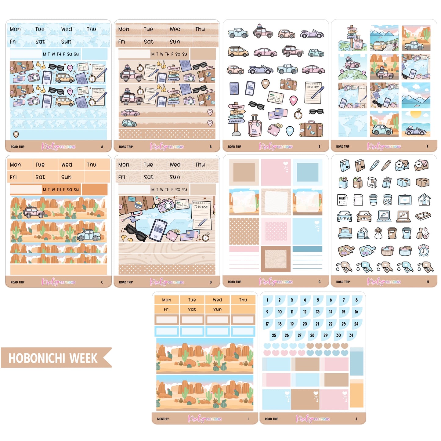 STICKERS & WASHI TAPE Subscription