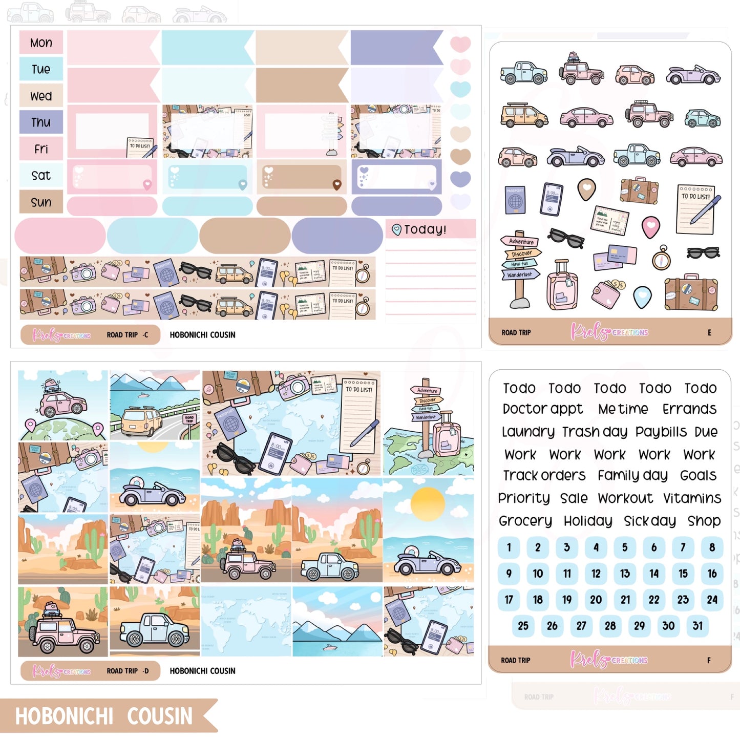 STICKERS & WASHI TAPE Subscription