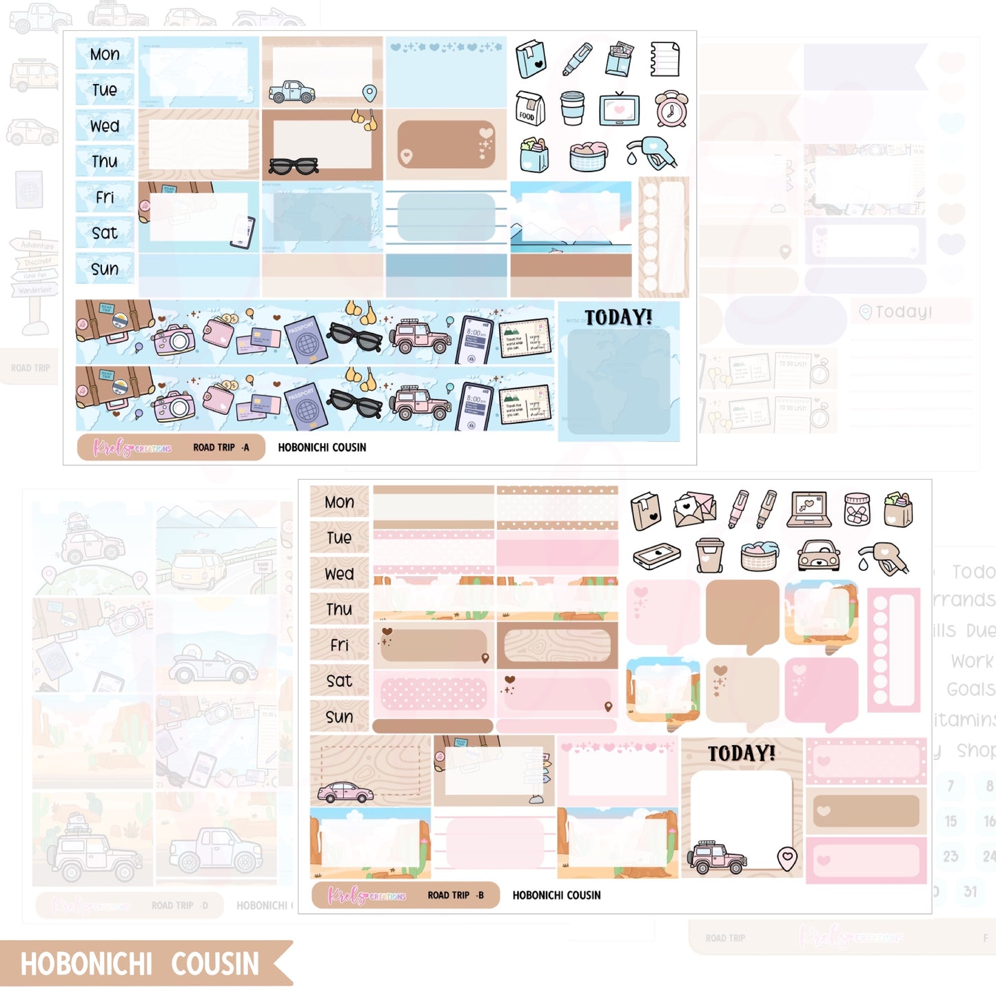 STICKERS & WASHI TAPE Subscription