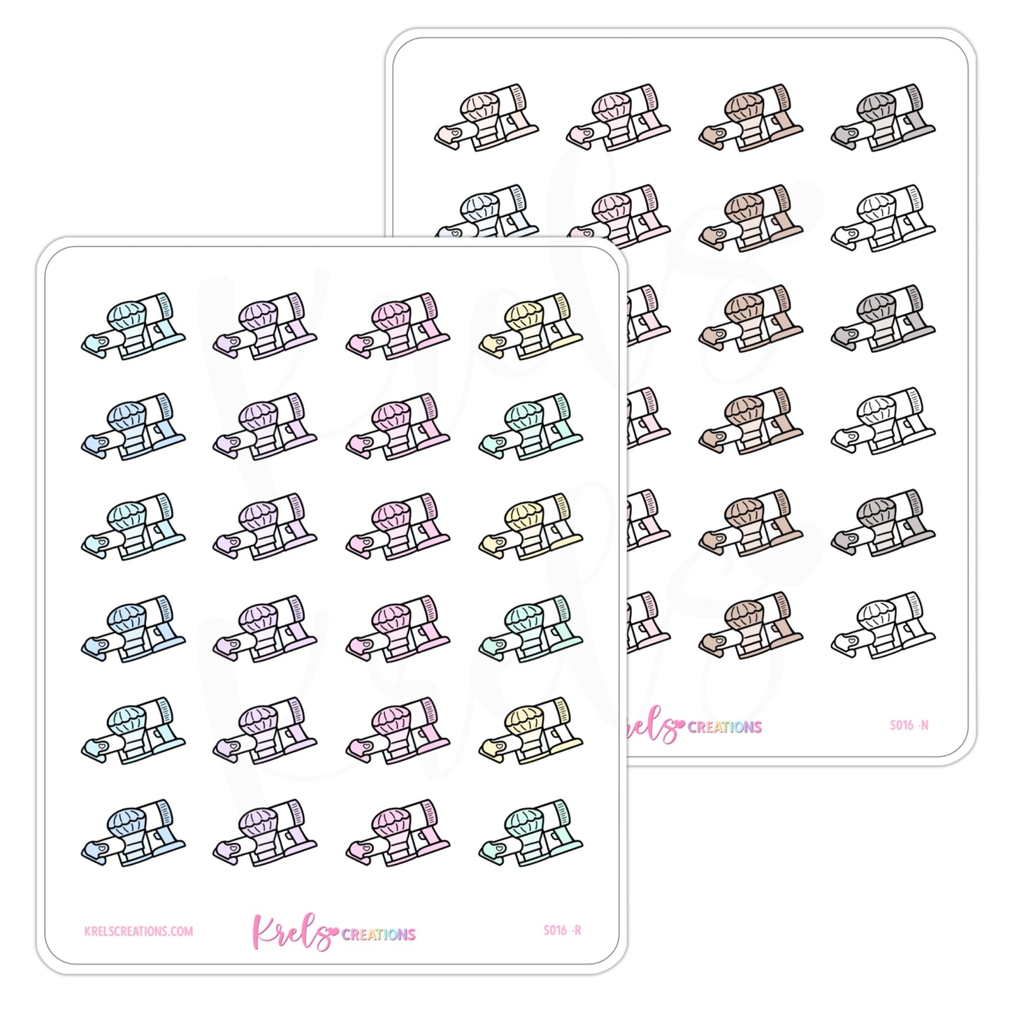 S016 | Vacuum Stickers
