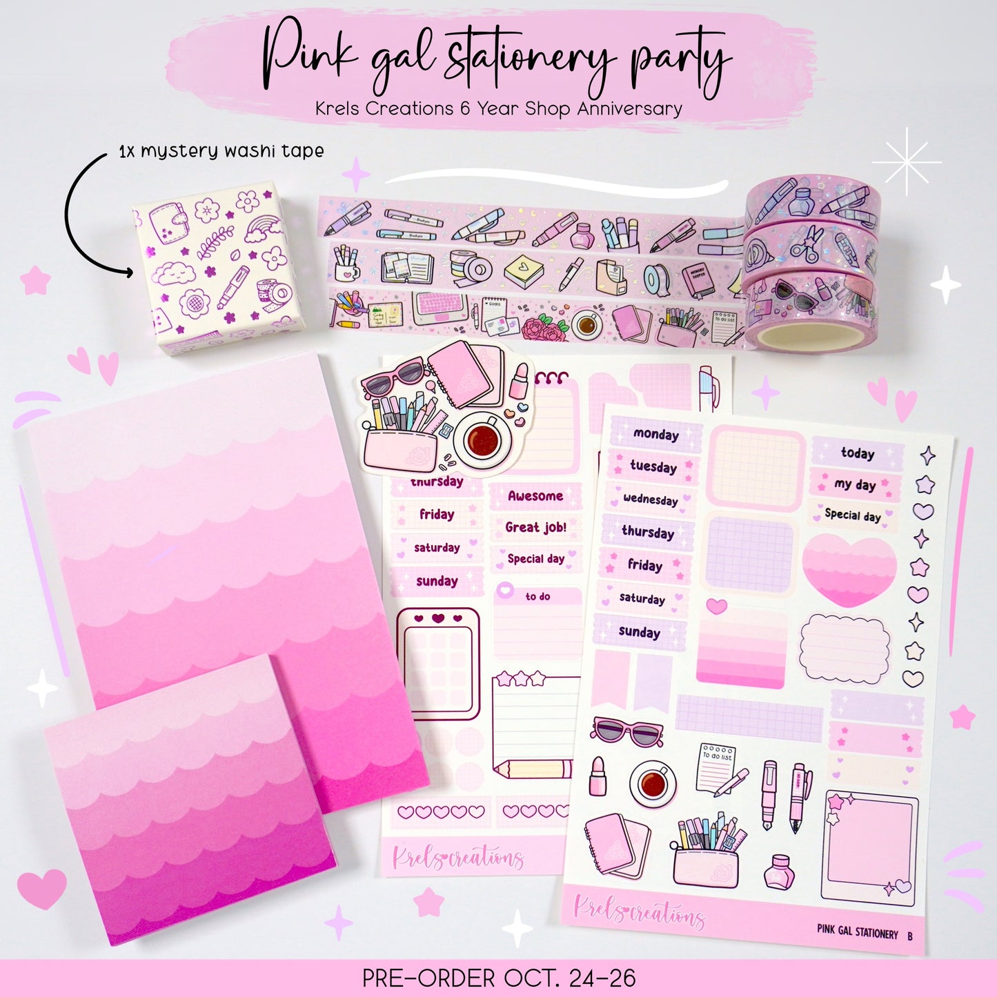 Pre-Order: 6th Shop Anniversary Bundle (Limit 1 per person)