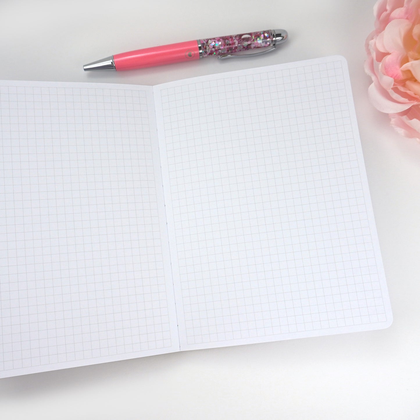 B6 Grid Pink Notebook (B-grade)