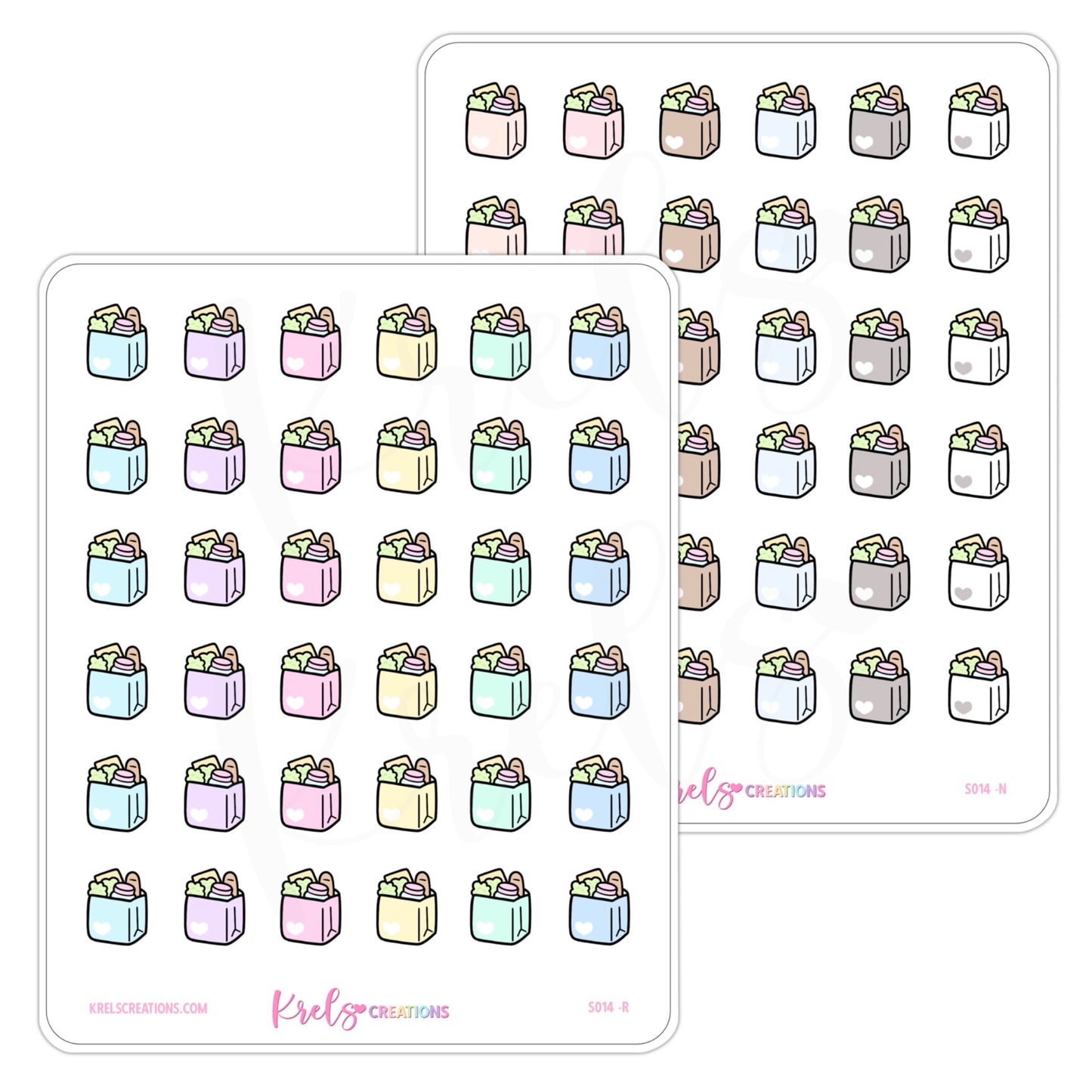 S014 | Grocery Stickers