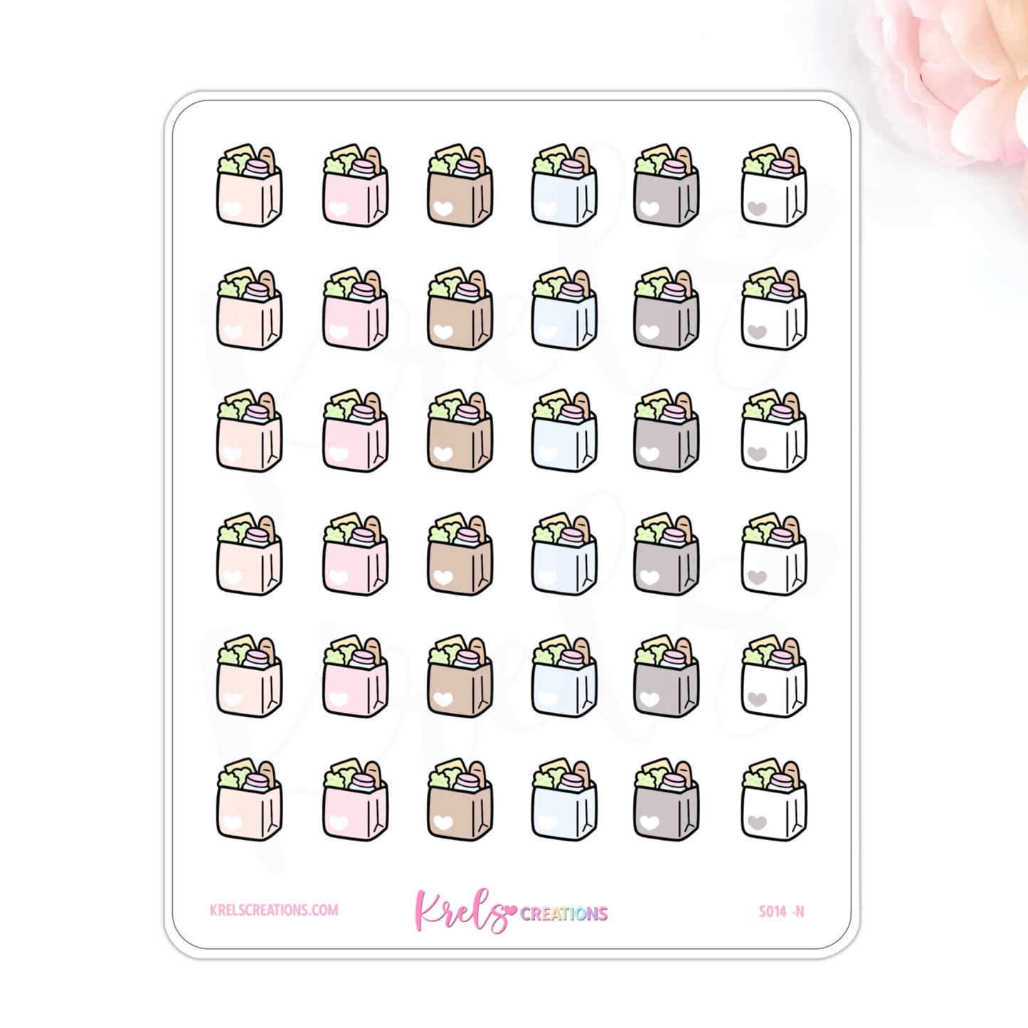 S014 | Grocery Stickers