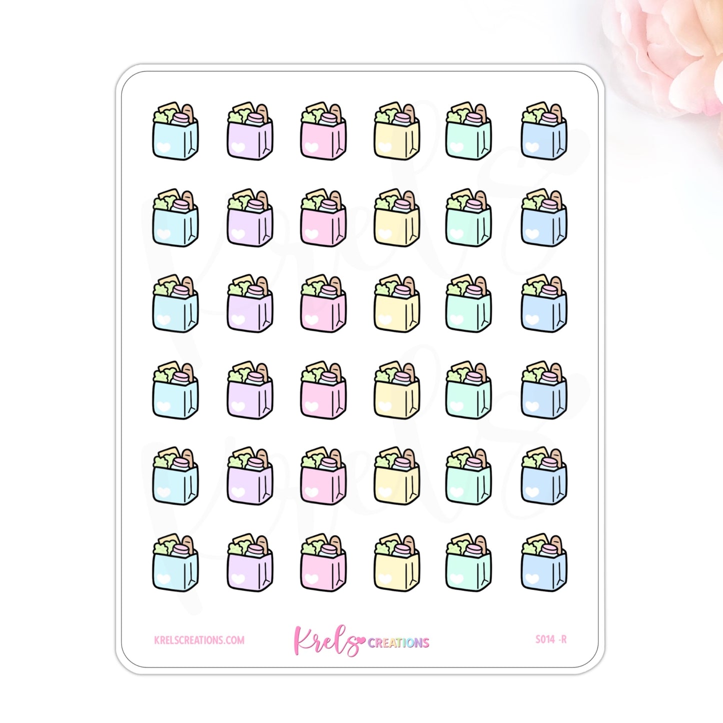 S014 | Grocery Stickers