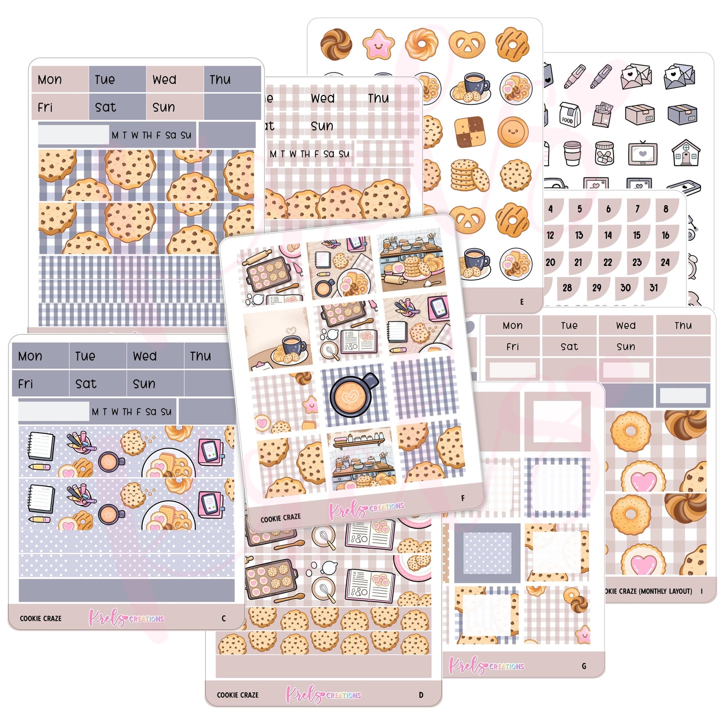 Cookie Craze | Hobonichi week
