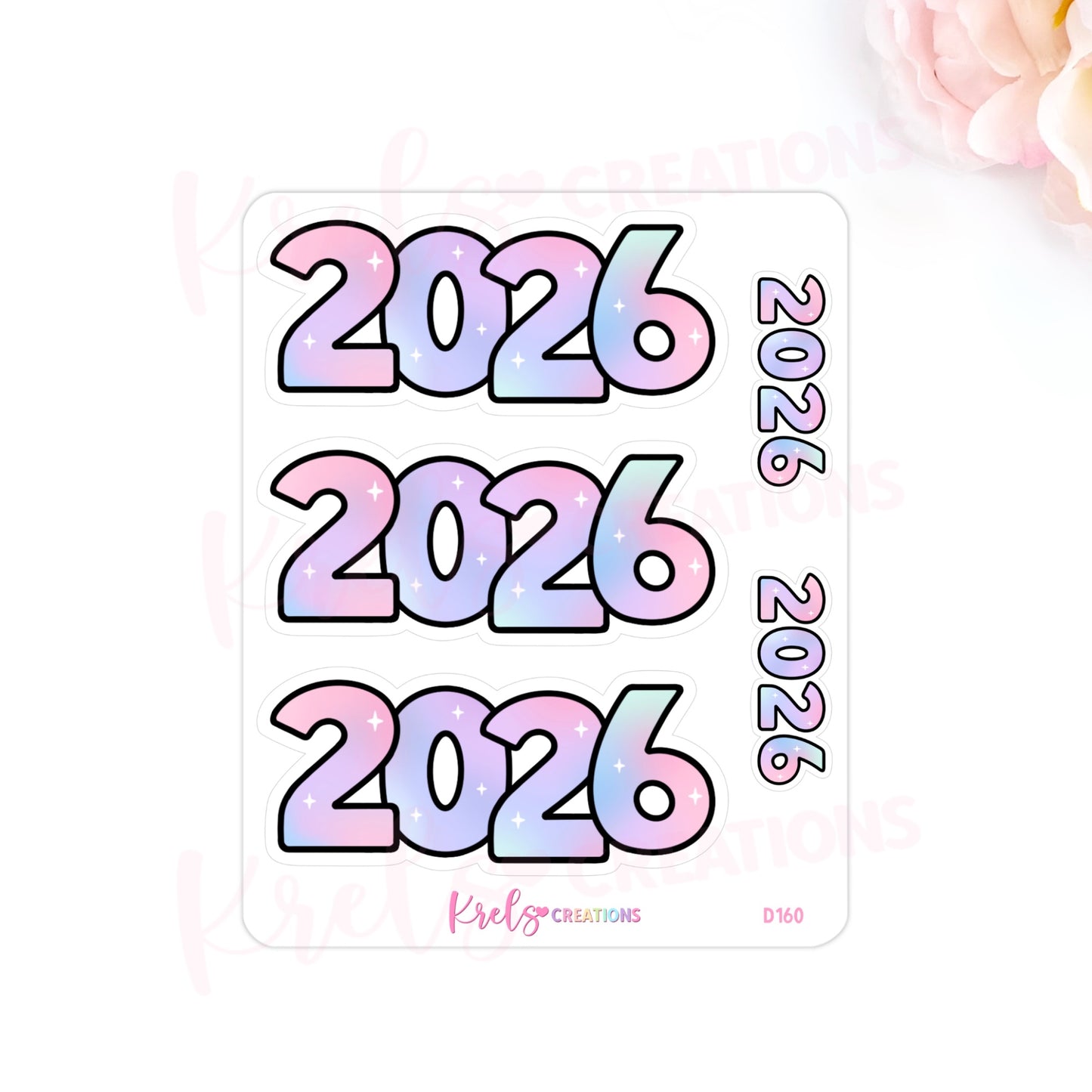 D160 | 2026 Sticker