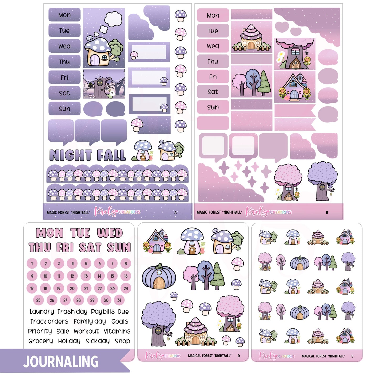 JOURNAL STICKER & WASHI TAPE SUBSCRIPTION
