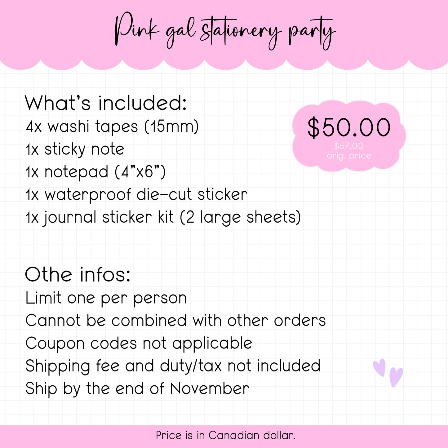 Pre-Order: 6th Shop Anniversary Bundle (Limit 1 per person)