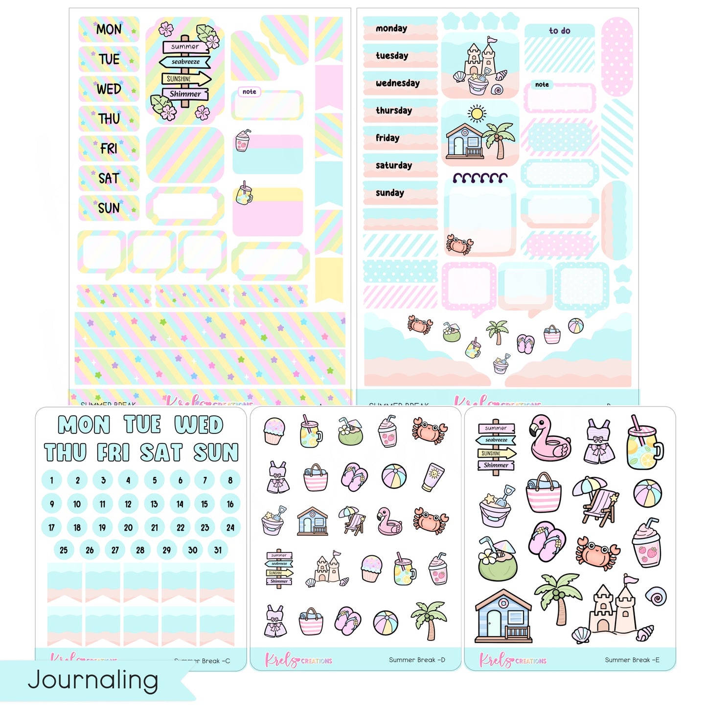 JOURNAL STICKERS ONLY SUBSCRIPTION