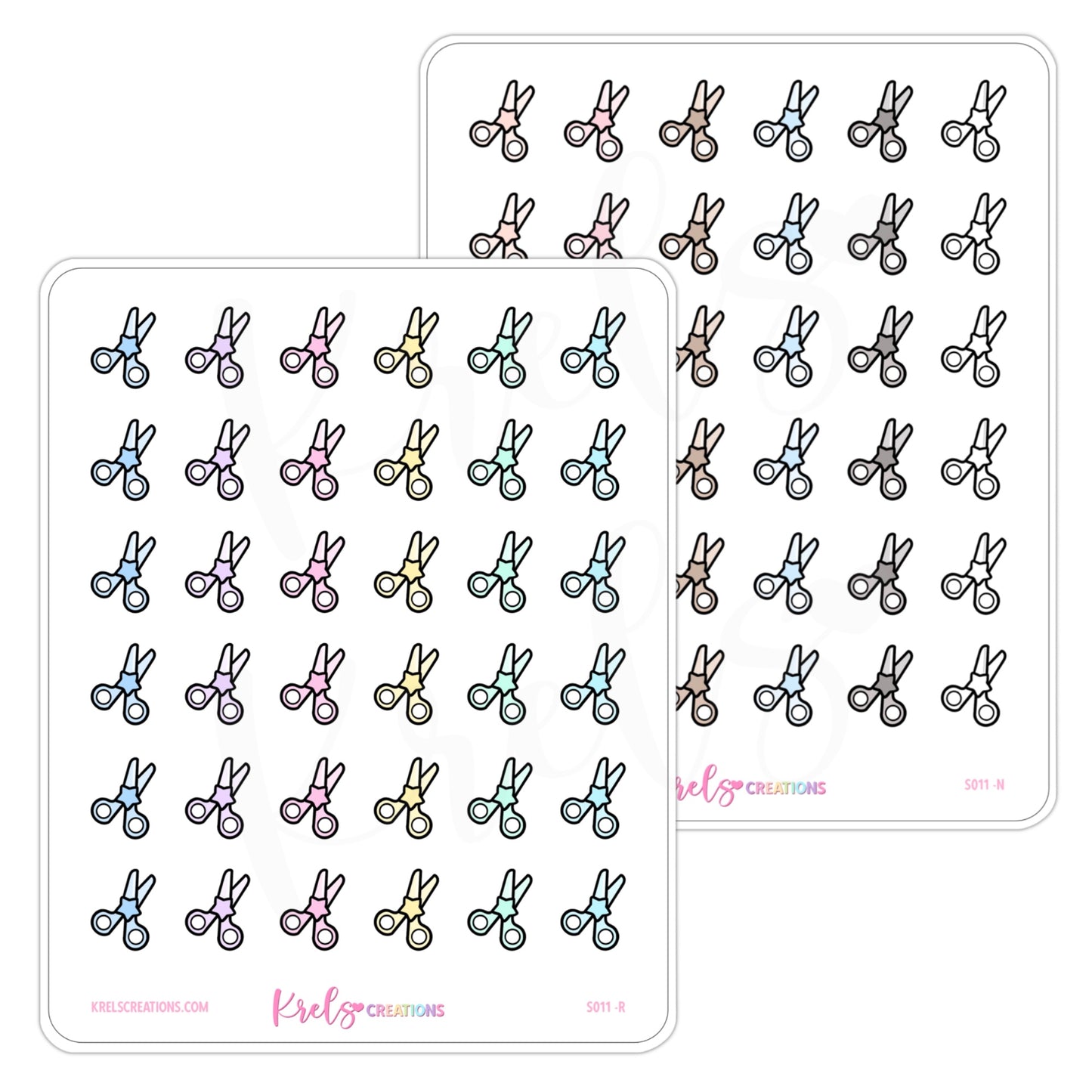 S011 | Scissor Stickers