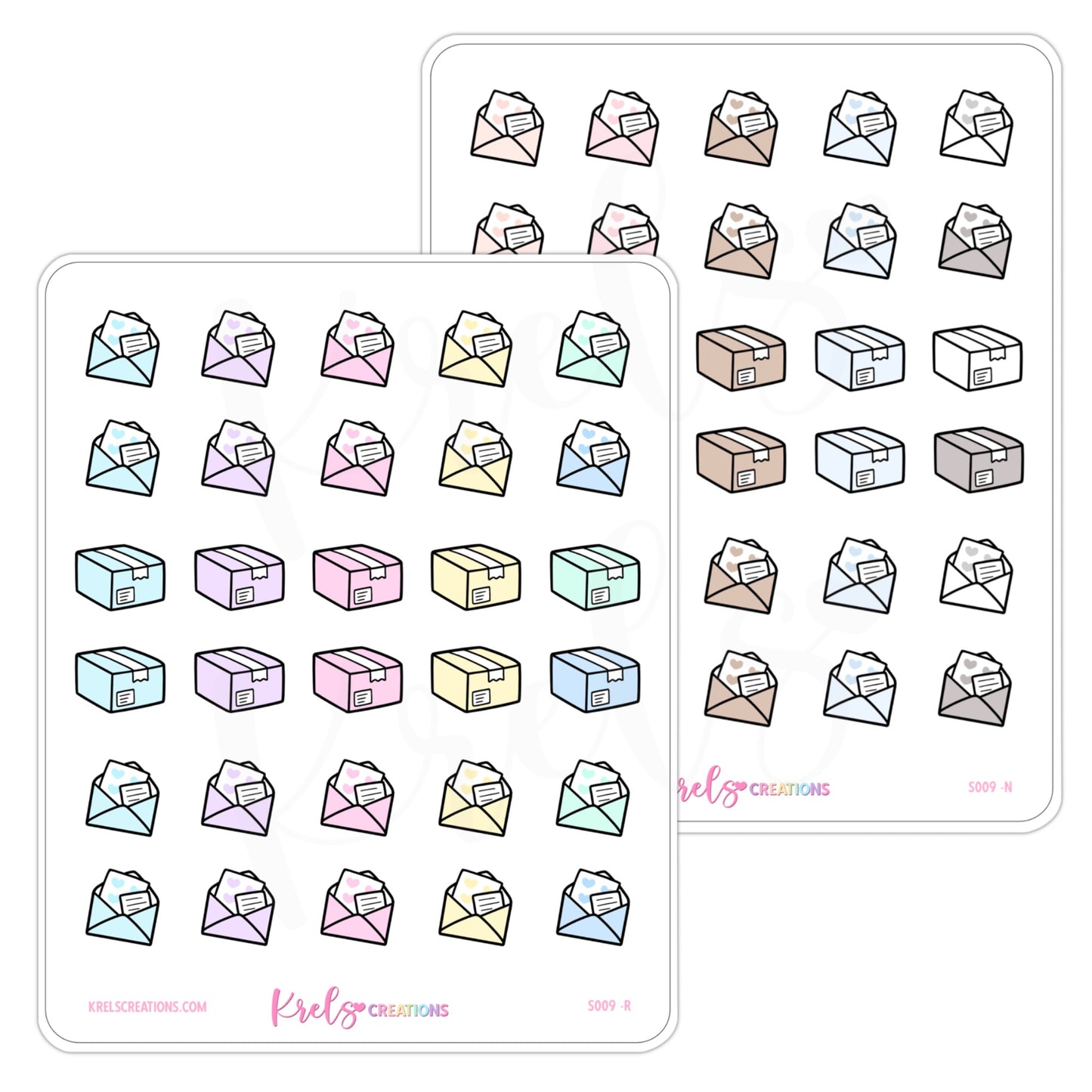 S009 | Package Mail Stickers