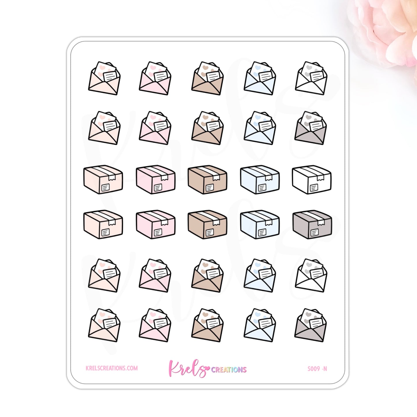 S009 | Package Mail Stickers