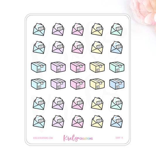 S009 | Package Mail Stickers