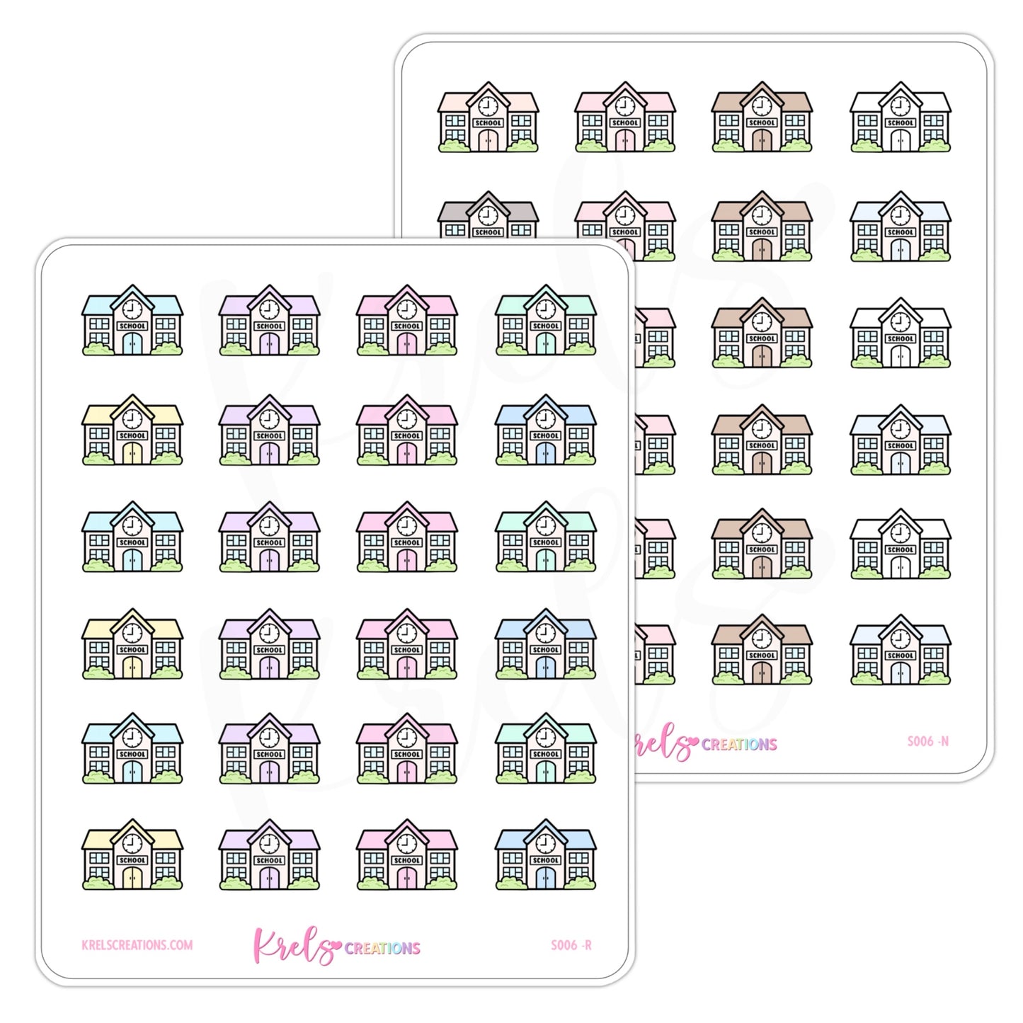 S006 | School Stickers