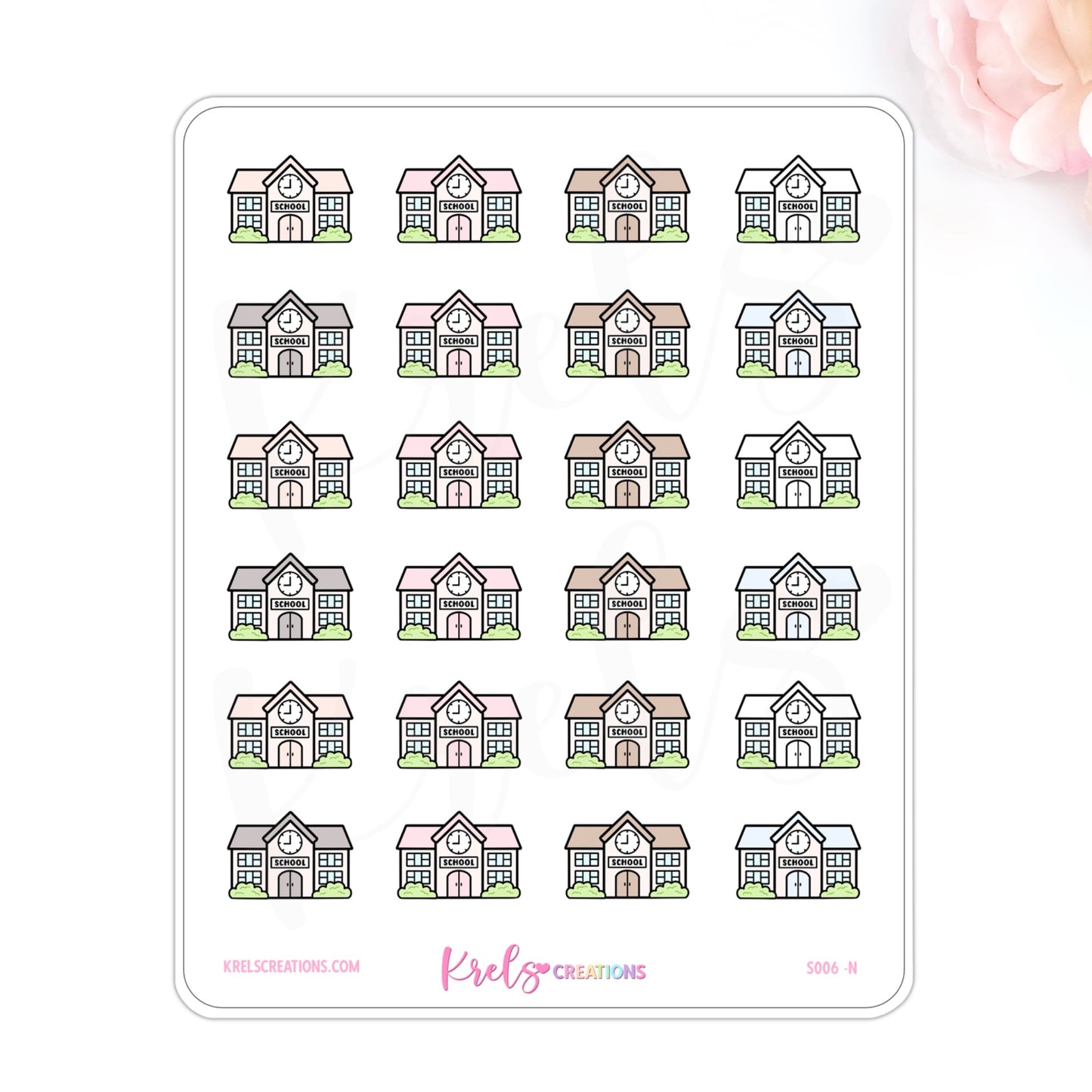 S006 | School Stickers