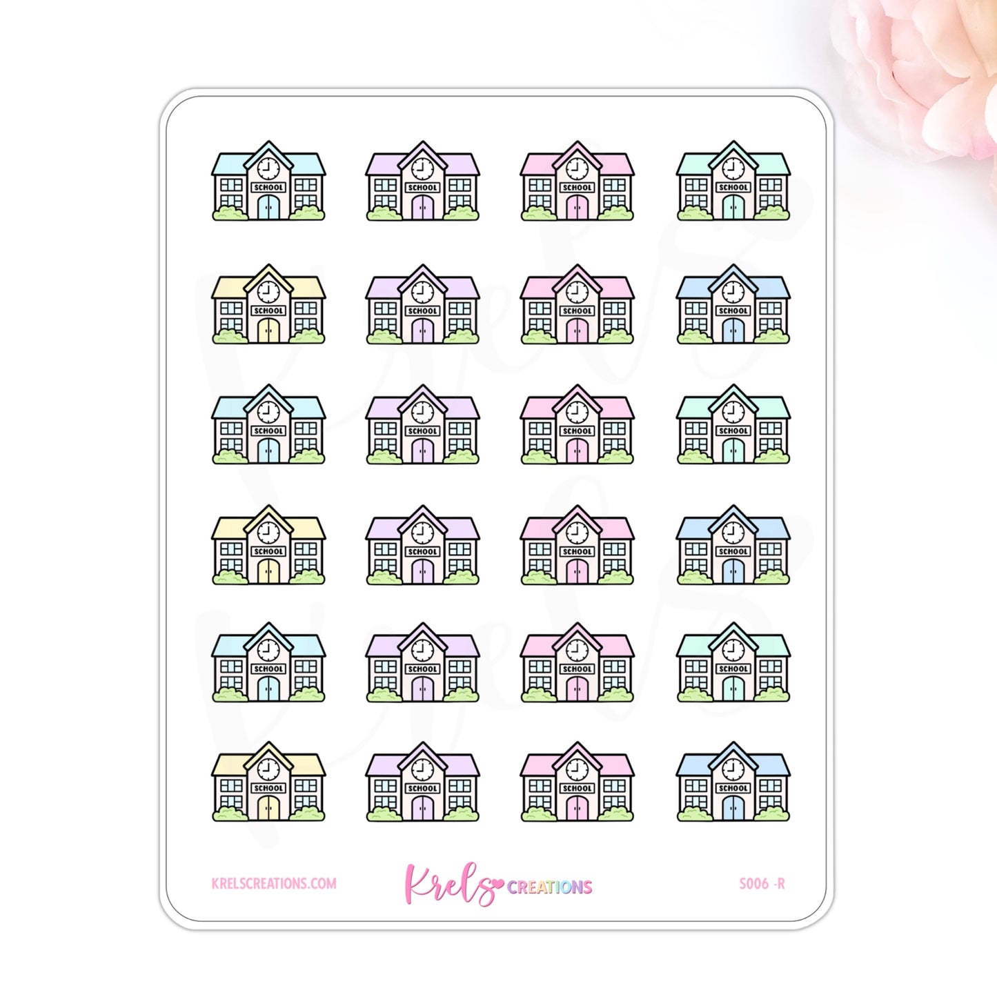 S006 | School Stickers