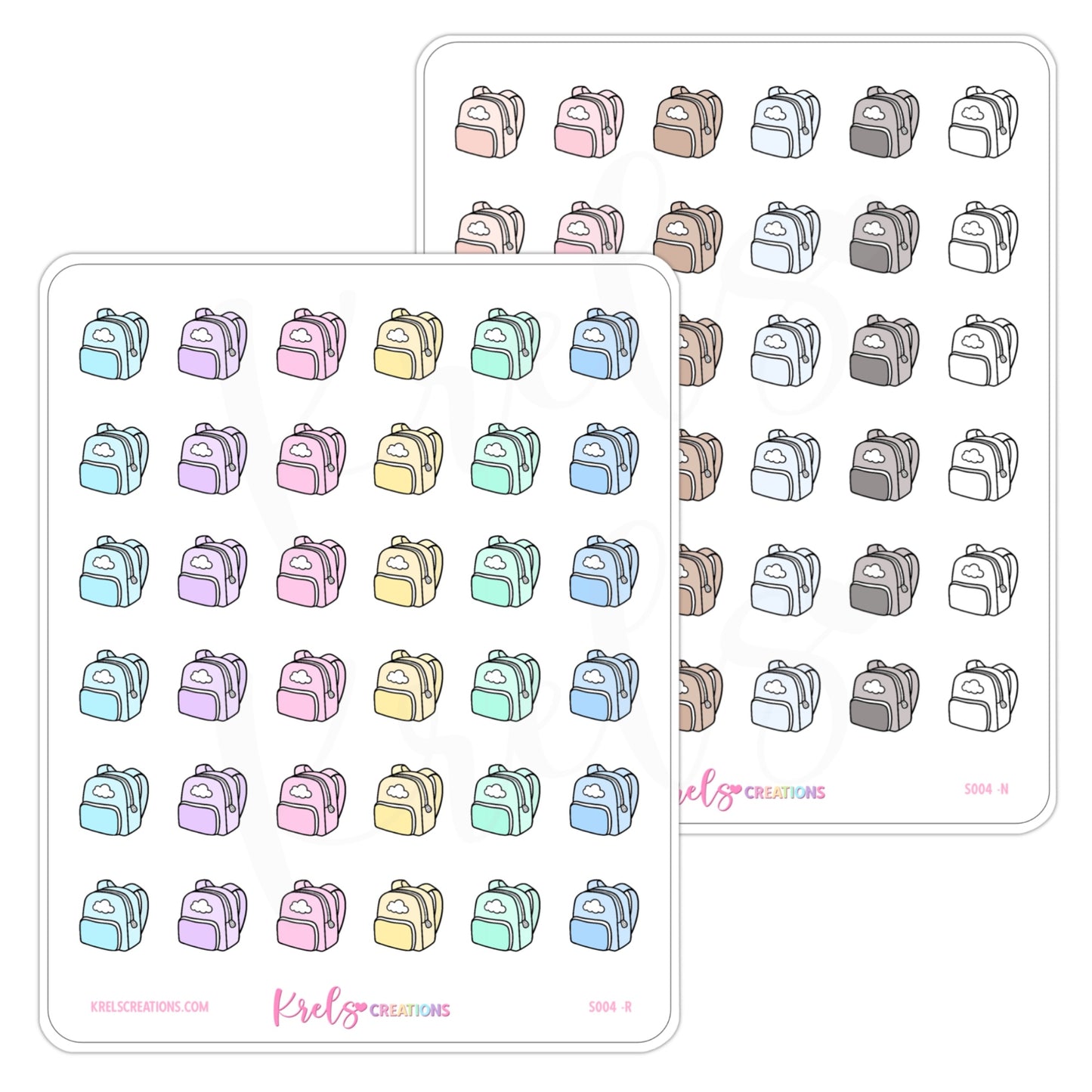 S004 | Bagpack Stickers
