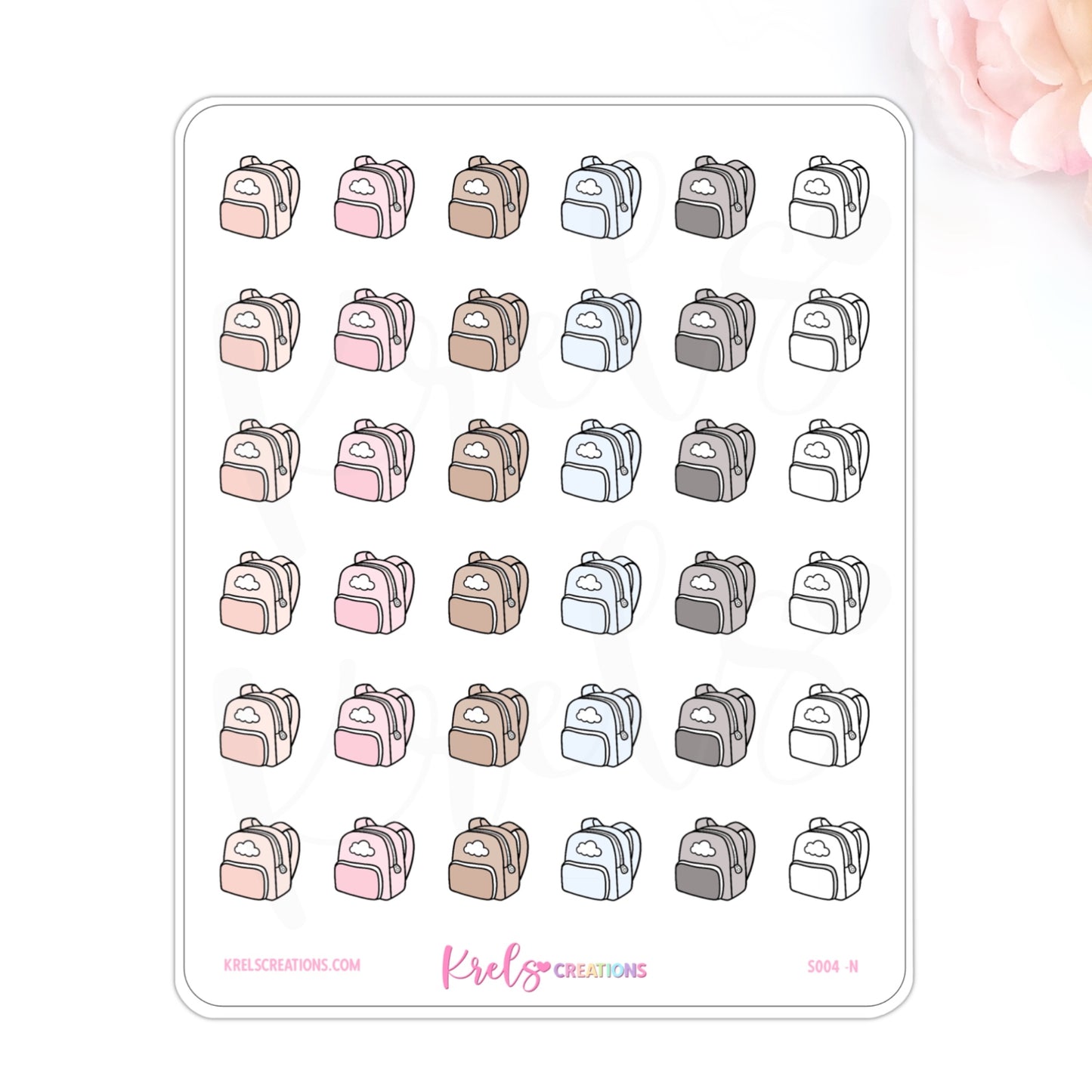 S004 | Bagpack Stickers