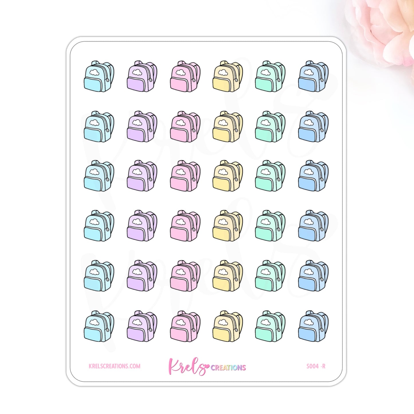 S004 | Bagpack Stickers
