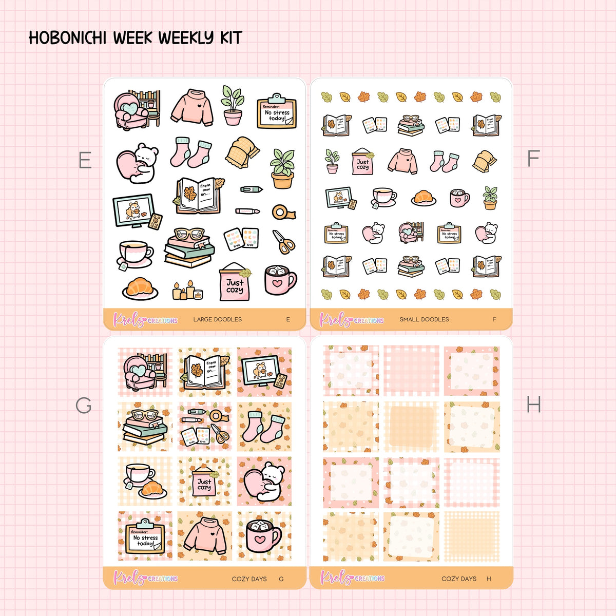 Cozy Days | Hobonichi Week