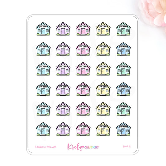 S007 | Day Care Stickers