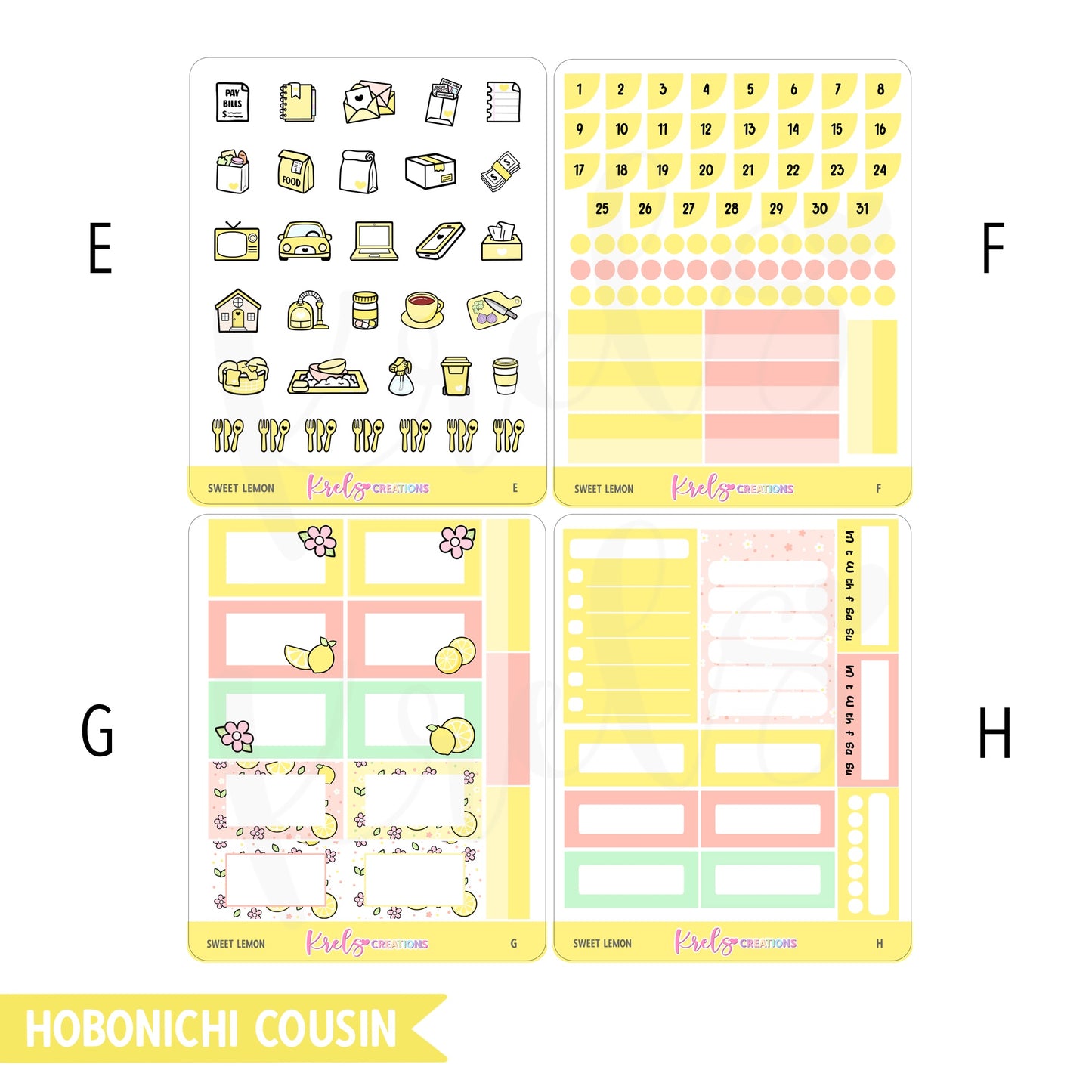 Sweet lemon | Choose a kit