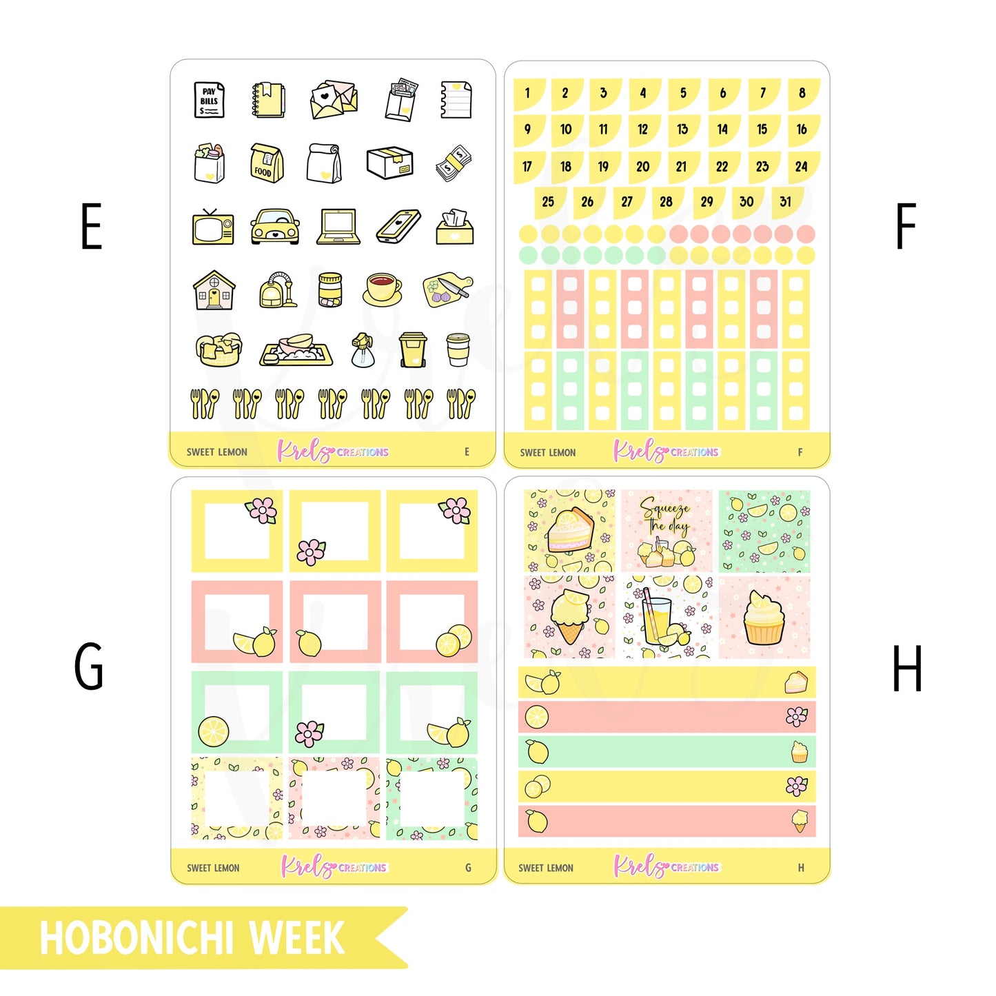 Sweet lemon | Choose a kit
