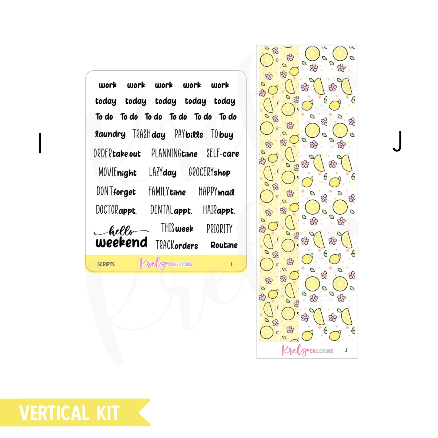 Sweet lemon | Choose a kit