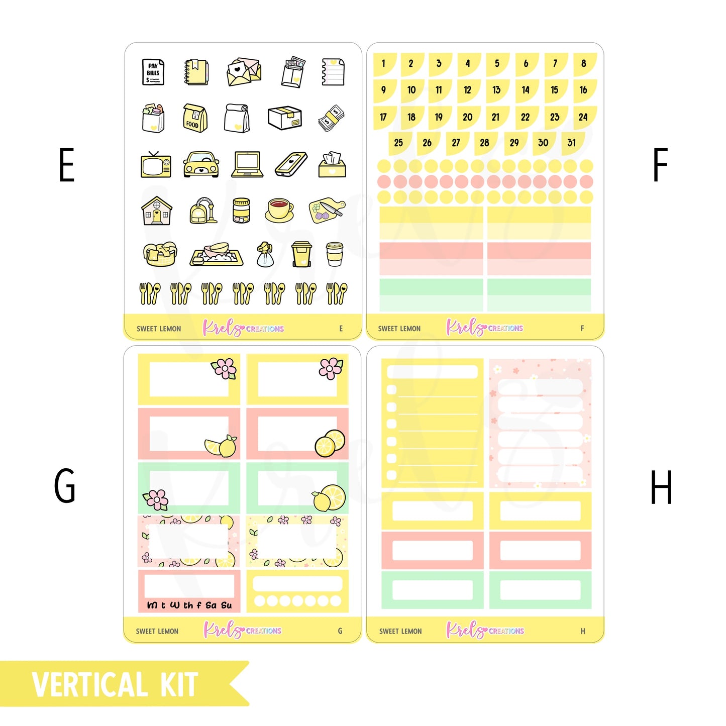 Sweet lemon | Choose a kit