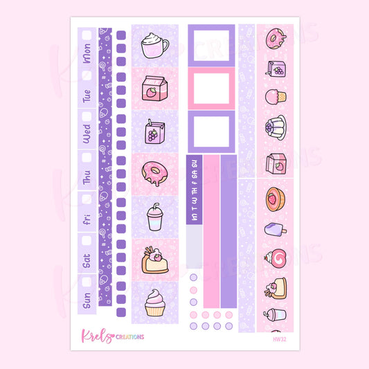 HW32 | Sweet desserts | Hobonichi Week kit