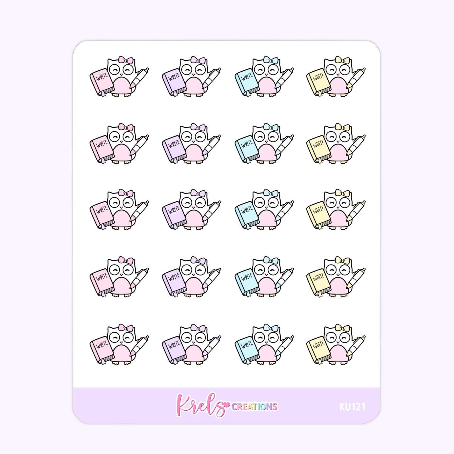 KU121 | Kuku notebook and pen