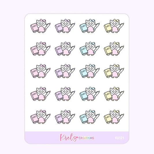 KU121 | Kuku notebook and pen